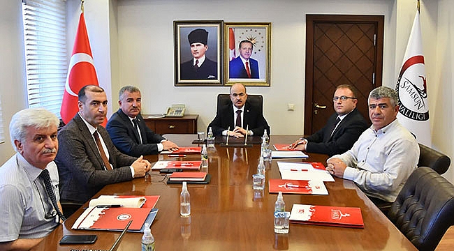 Havza OSB Yönetimi toplandı