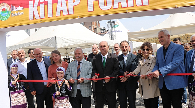  İlkadım Belediyesi Kitap Fuarı açıldı