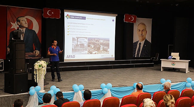  İlkadım’da ‘doğal afet’ semineri