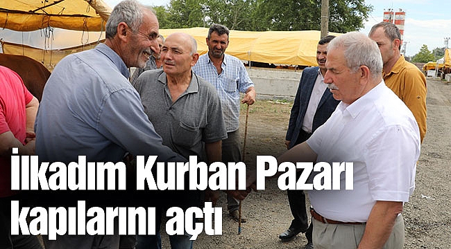 İlkadım Kurban Pazarı kapılarını açtı