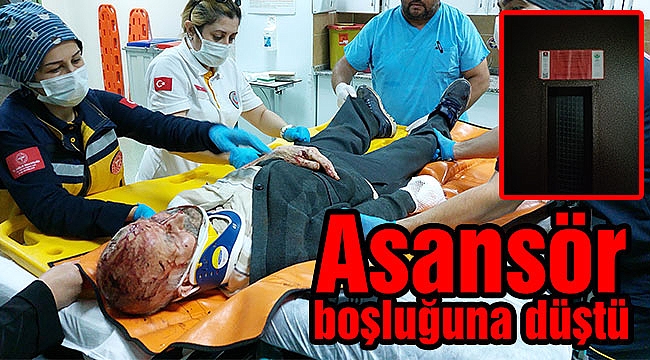 Kabin gelmeden kapısı açılan asansörün boşluğuna düştü