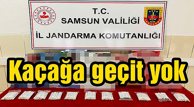 Kaçağa geçit yok