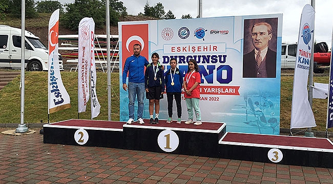 Kürekleri madalyaya çektiler