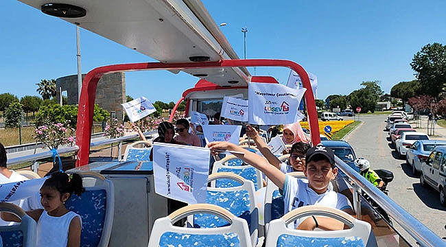 Lösemili çocuklar gönüllerince eğlendi