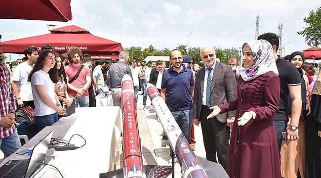 OMÜ’nün TEKNOFEST projeleri sergilendi