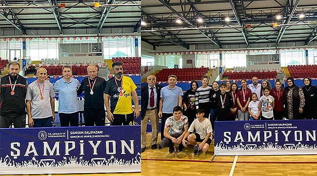 Salıpazarı’nda masa tenisi rüzgarı