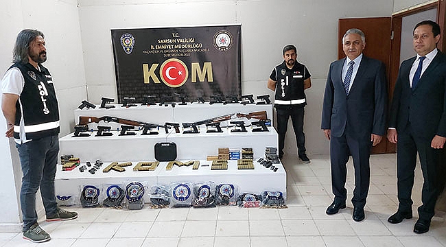 Samsun polisinden kaçakçılık operasyonu