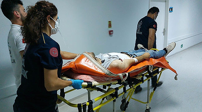 Uzman çavuş kazara kendini vurdu