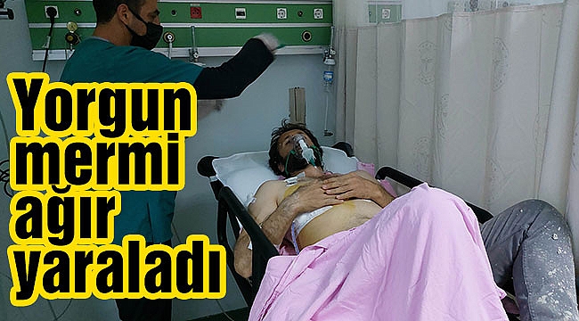 Yorgun mermi ağır yaraladı