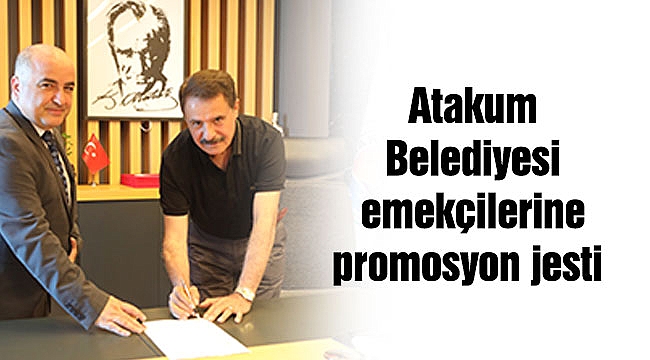 Atakum Belediyesi emekçilerine promosyon jesti 