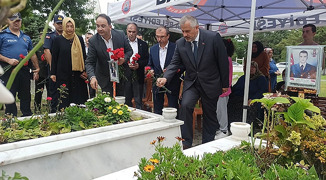 Bafra'da 15 Temmuz şehitleri anıldı