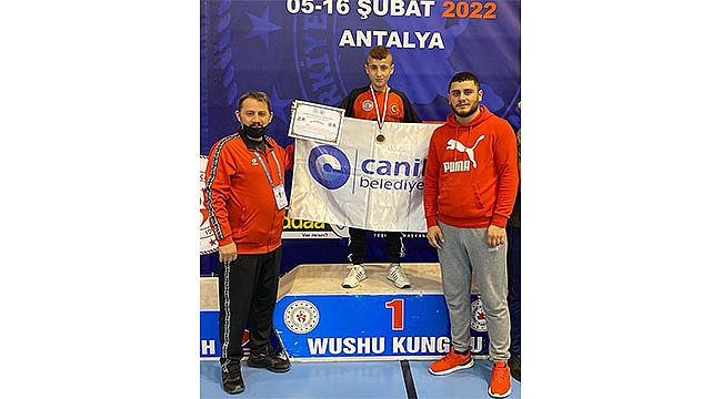 Canikli sporcu Avrupa arenasında