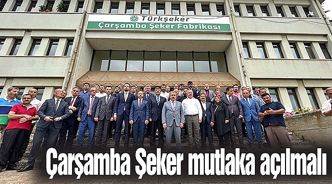 Çarşamba Şeker mutlaka açılmalı