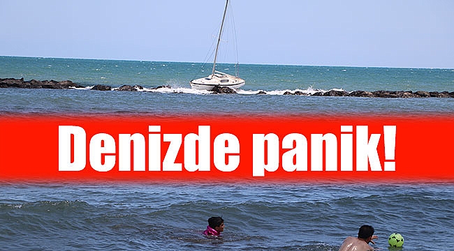 Denizde panik!