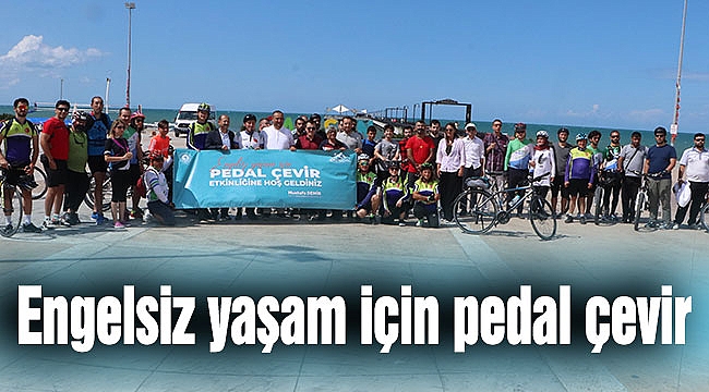 Engelsiz yaşam için pedal çevir
