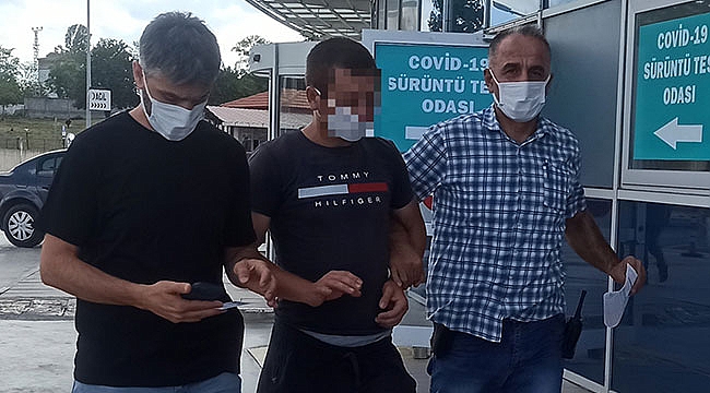 Kablo hırsızlığı zanlısı yakalandı