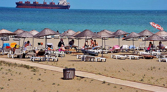  Kadınların tercihi ‘Mavi bayraklı Fener Plajı 