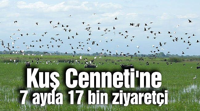 Kuş Cenneti'ne 7 ayda 17 bin ziyaretçi