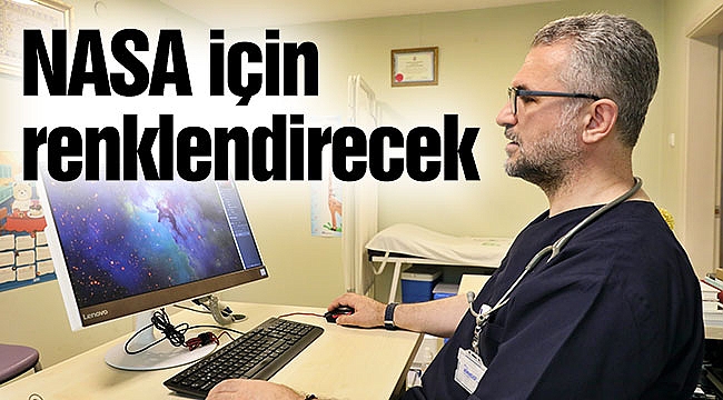 NASA için renklendirecek