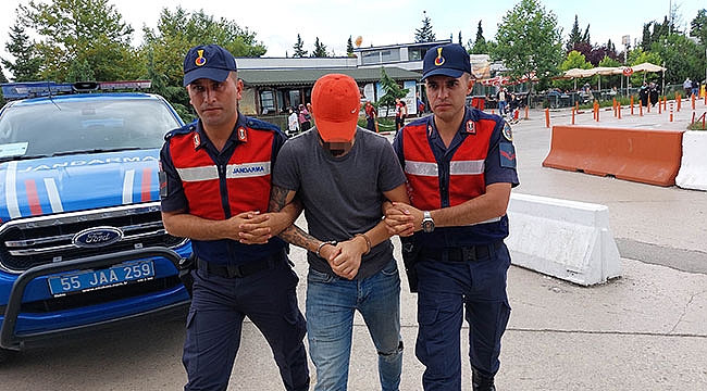 Samsun'da hırsızlık iddiasına gözaltı