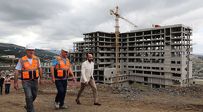  Samsun Şehir Hastanesi yarı yarıya tamam