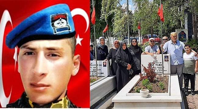 Şehit asker dualarla anıldı  