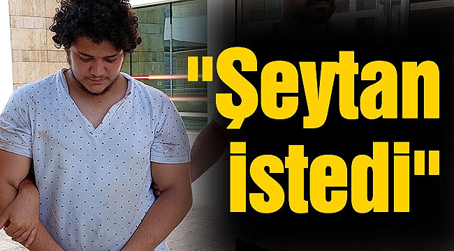 "Şeytan istedi"