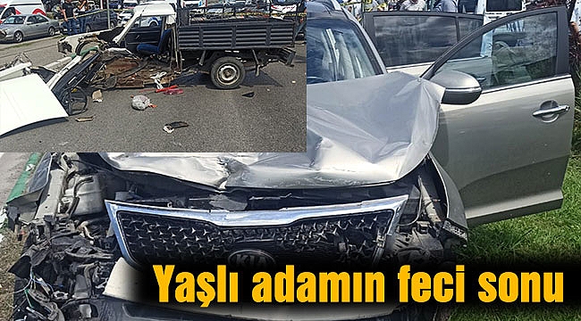 Yaşlı adamın feci sonu