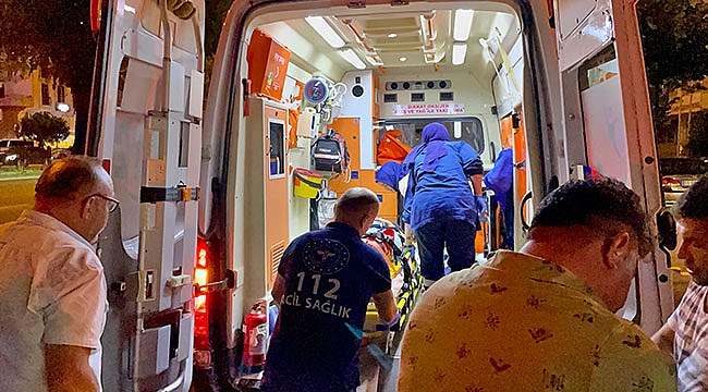 Yaya geçidinde çarptı