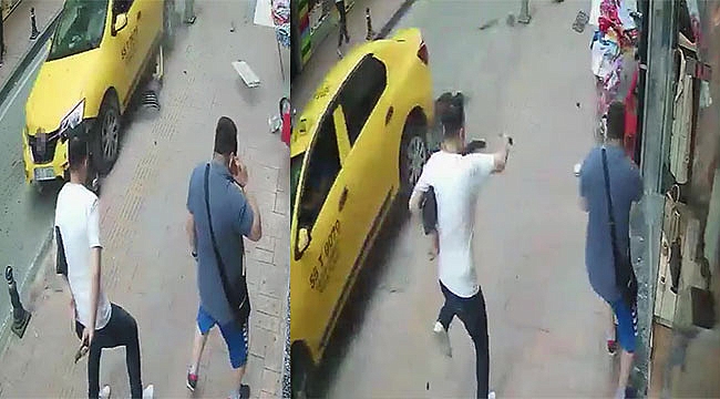 Yayalardan hayat kurtaran refleks 