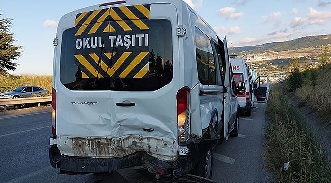 Zincirleme kazada 9 yaralı