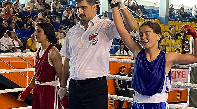 Canikli sporcu finale yükseldi