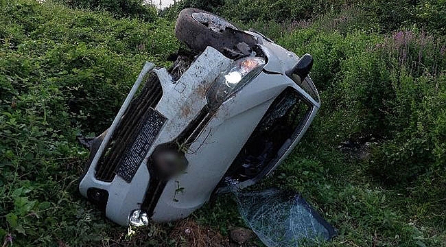 Cenaze yolunda feci kaza