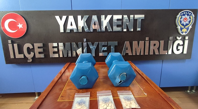  Dambılın içinde uyuşturucu hap!