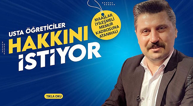 Kadrosuz usta öğreticiler haklarını istiyor