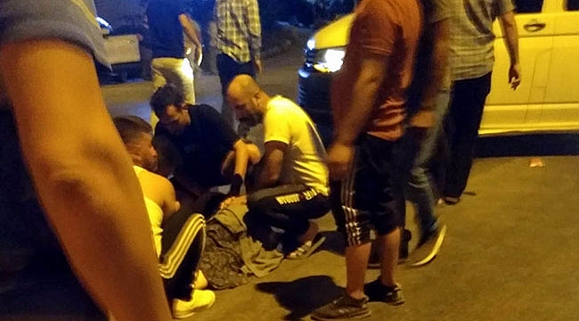 Kazada ağır yaralandı