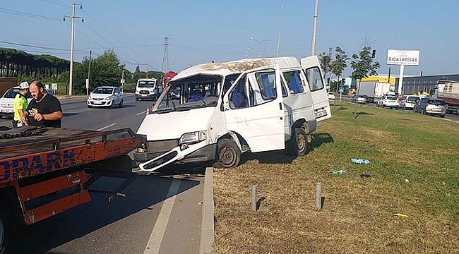 Tekkeköy’de trafik kazası: 5 yaralı