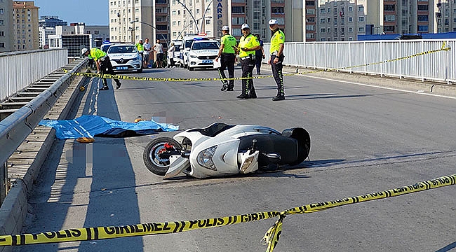 Üst geçitte feci son!