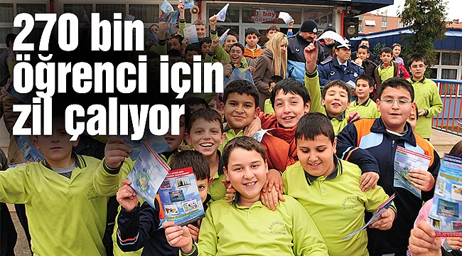 270 bin öğrenci için zil çalıyor