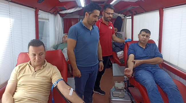 51 ünite kan bağışı alındı