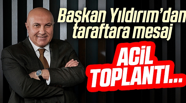 ACİL TOPLANIYORUZ