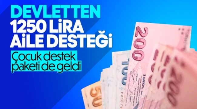 Aile Bakanlığı yeni sosyal yardım tutarlarını açıkladı