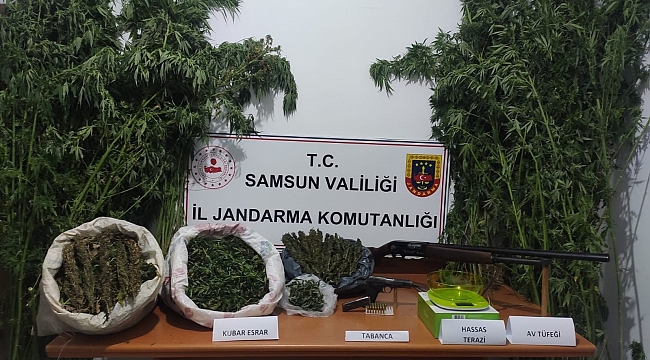 Ayvacık’ta 10 kilo kubar ele geçti