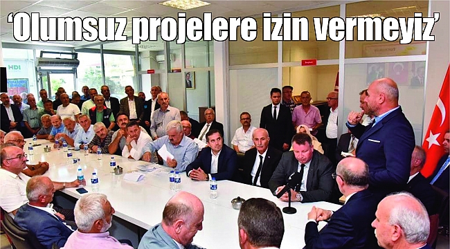 BAŞKAN TOGAR'DAN NET KONUŞTU:  'Olumsuz projelere izin vermeyiz'