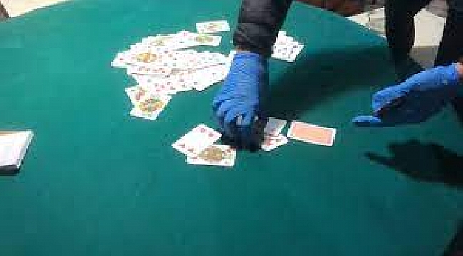 Çarşamba'da kumar baskını