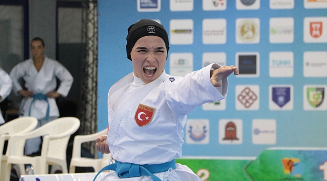 Karatecilerden madalya mücadelesi