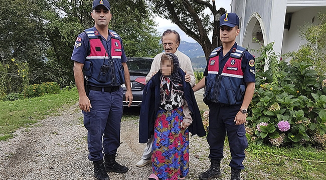 Kaybolan yaşlı kadın bulundu