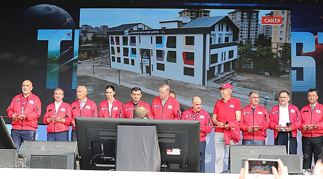 Keşif Kampüsü’nü Erdoğan açtı