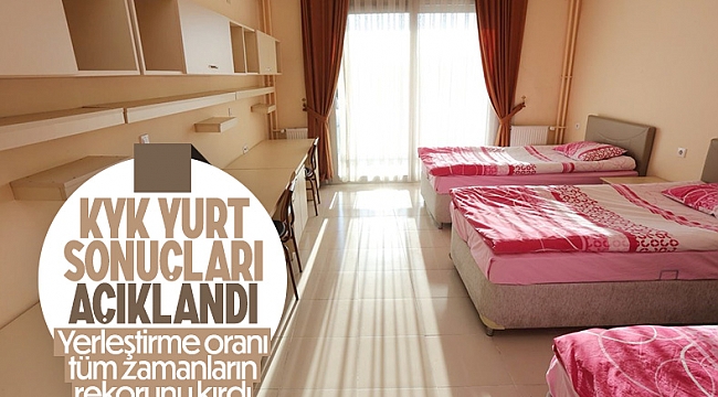 KYK yurt yerleştirme sonuçları açıklandı