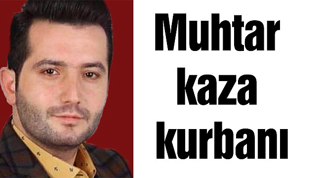 Muhtar kaza kurbanı